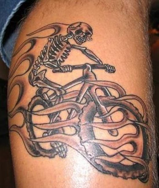 30 Bicycle Tattoo Ideas For You