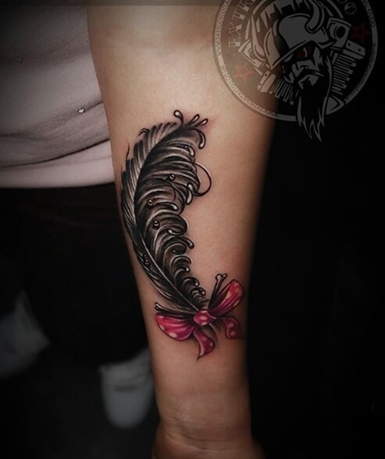 Share more than 79 ribbon bow tattoo best - in.cdgdbentre