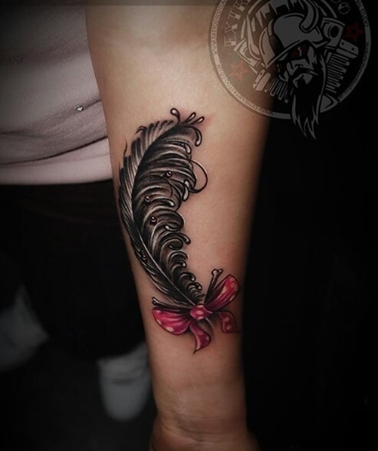 75 Trendy Bow Tattoo Designs