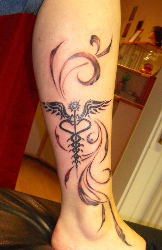 30 Ultimate Caduceus Tattoo Ideas