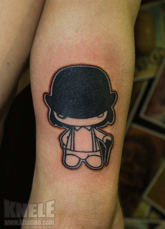 Violent Film Tattoos 10 Inked Dedications to Stanley Kubricks Clockwork  Orange