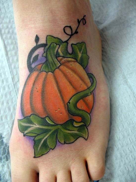 25 Evil Pumpkin Tattoos (Scary enough)