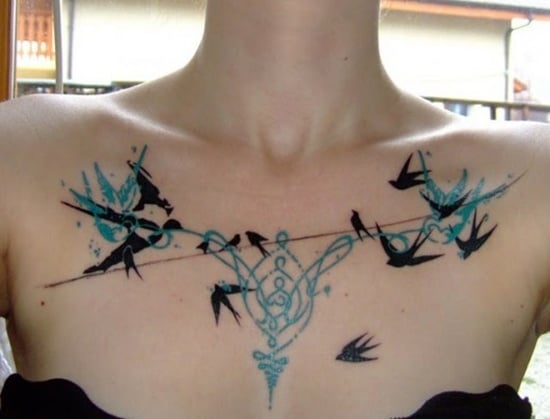 27 Gorgeous Bird Tattoos For Free People  Styleoholic