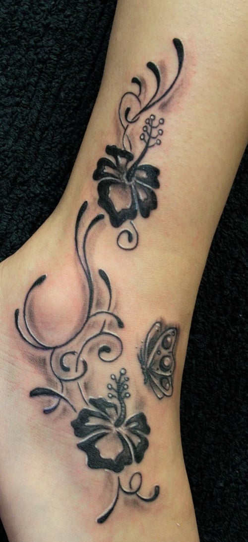Top 19 Hawaiian Floral Tattoos To Check Before Getting One - Psycho Tats