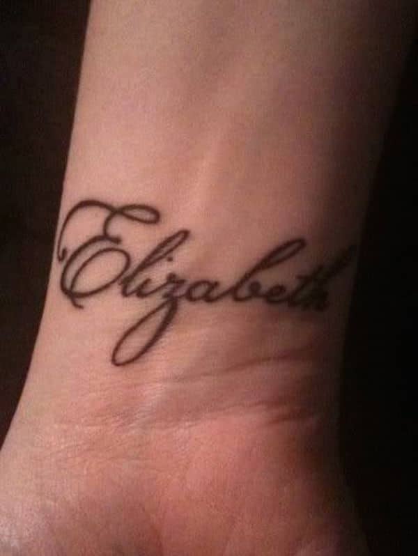 Top 30 Name Tattoo Designs To Honor Your Loved Ones