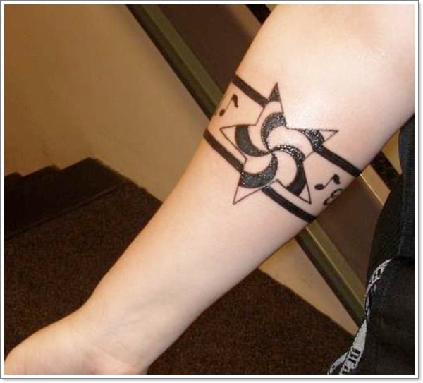 Celtic Knot Armband Tattoo