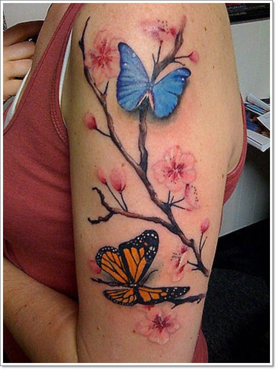 25 Beautiful Butterfly Tattoos  Tattoodo