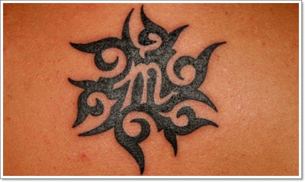virgo-tribal-tattoo