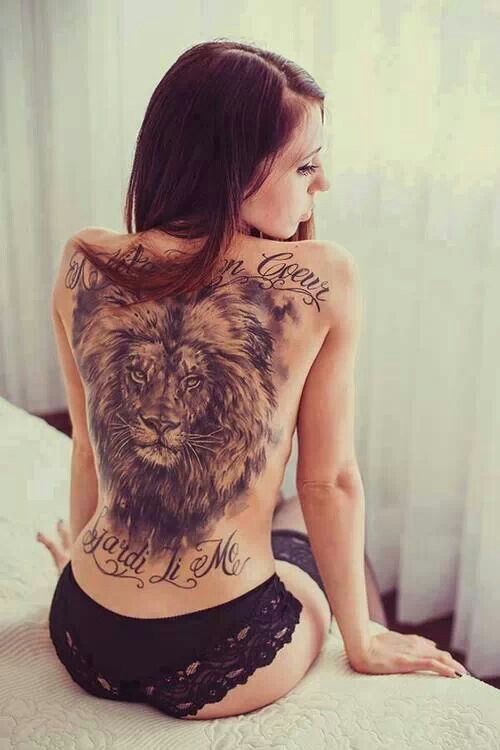 lion tattoo design