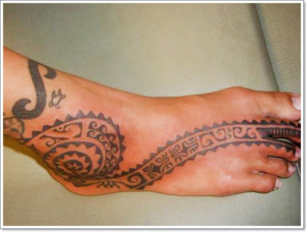 Polynesian Tattoos leg