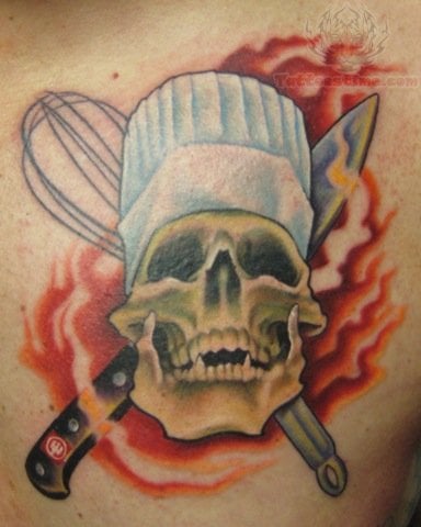 deadly-chef-skull-tattoo