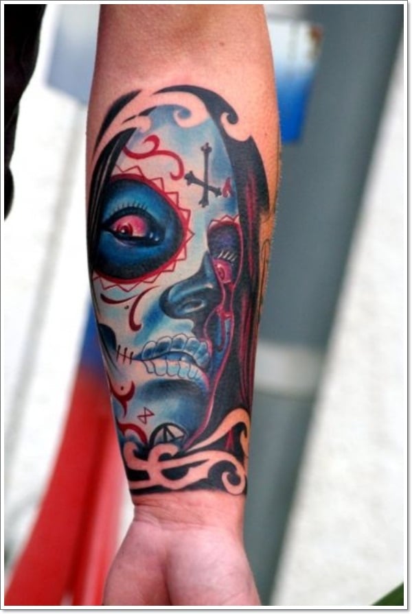 75 MindBlowing Day Of The Dead Tattoo Designs  AuthorityTattoo