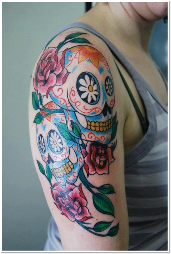 day of dead tattoo