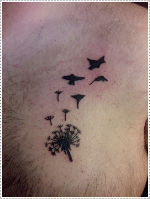 Dandelion Tattoo 19
