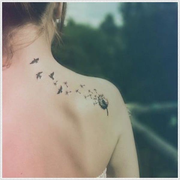 Dandelion Tattoo 2