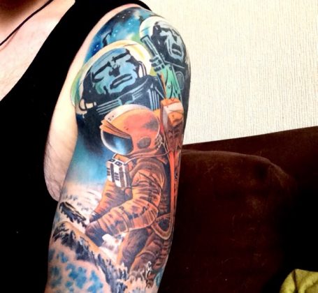 50 Breathtaking Space Tattoos (With Pictures & Ideas)