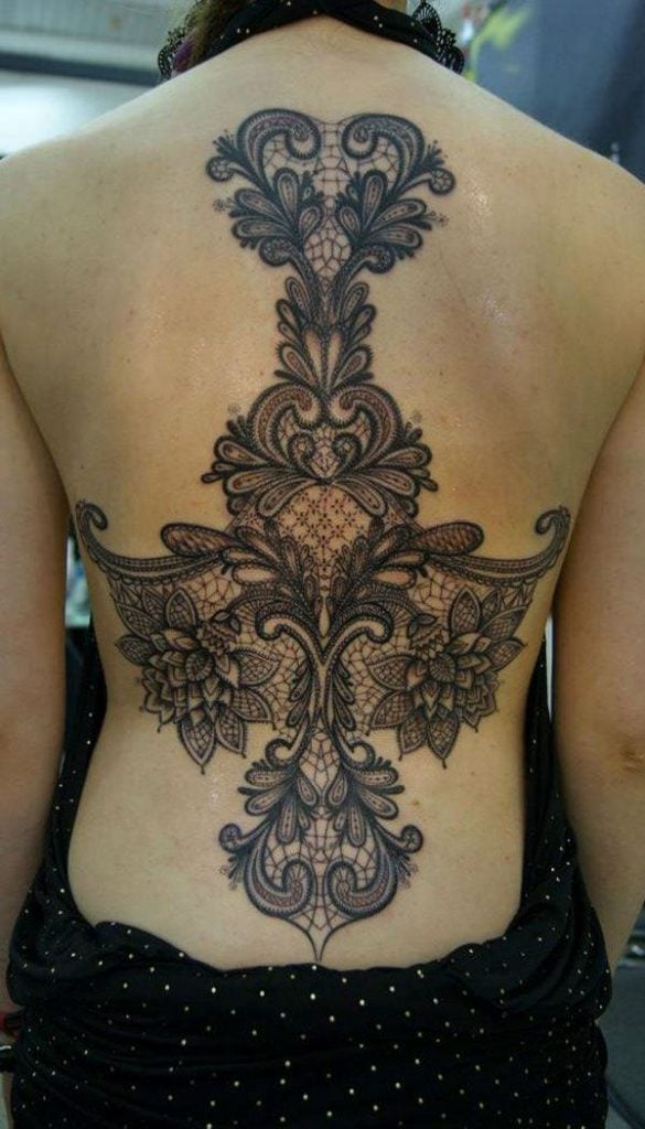 lace tattoos 18