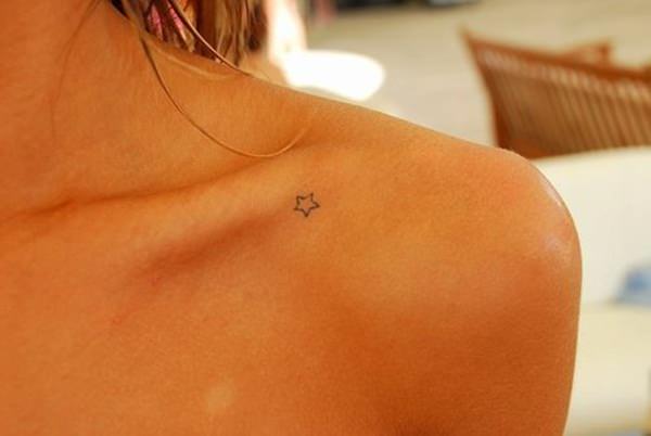 Small star tattoos on the wrist
