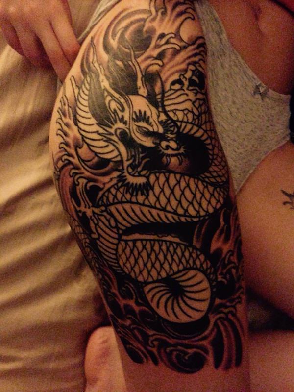 22-dragon tattoos