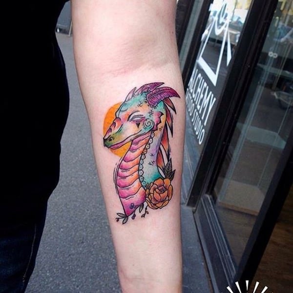 8-dragon tattoos