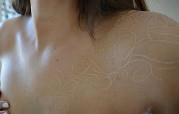 Pros and Cons of White Ink Tattoos Example Images  AuthorityTattoo