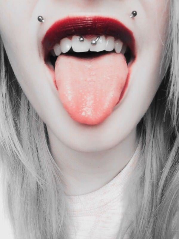 Smiley Piercing 44 Peeps Who Are Rocking Their Smile Tips