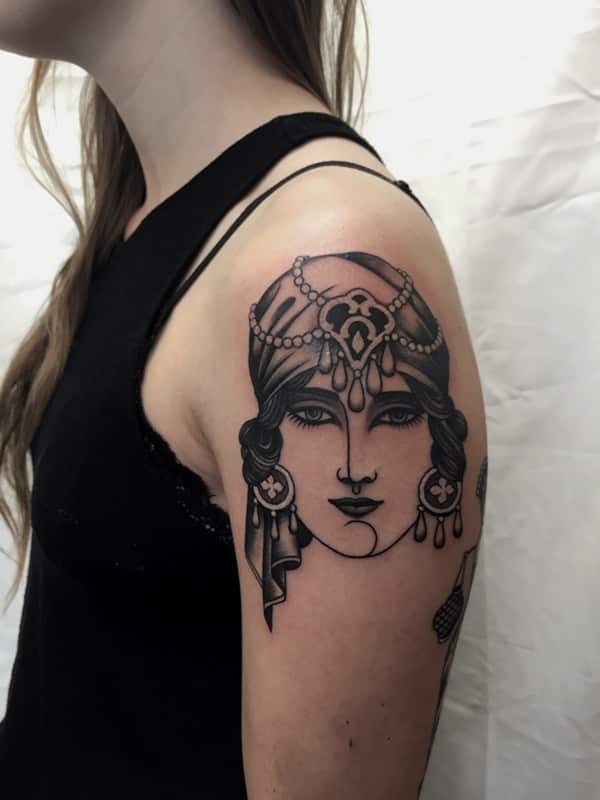 The Gypsy Tattoo What It Means What You Should Know and Gypsy Tattoo  Ideas  Inkspired Magazine