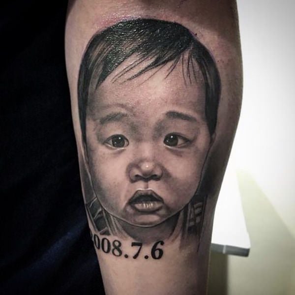 Baby face tattoo by Minervas Linda | Post 29480