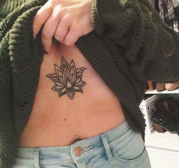 23 sternum tattoos that prove the underboob is underrated  CafeMomcom