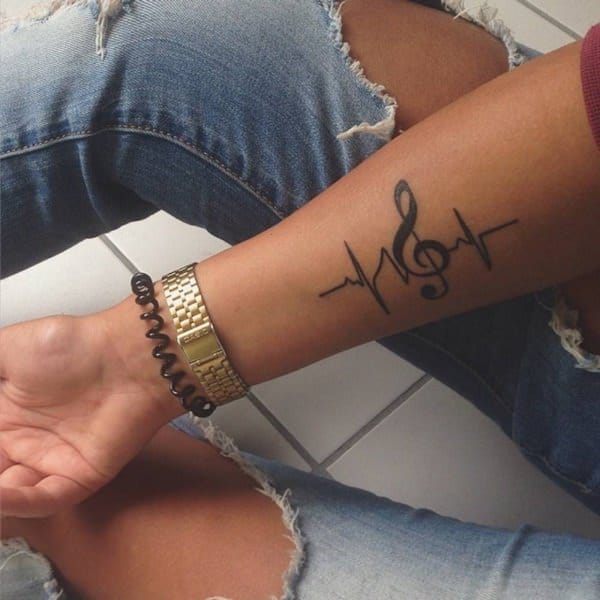 75 Incredibly Musical Tattoos To Show Off Your Passion