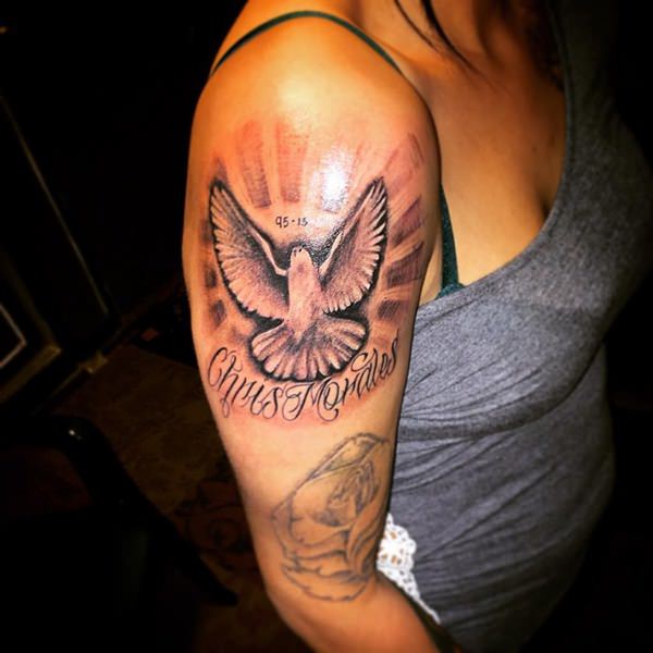 small dove on neck tattooTikTok Search