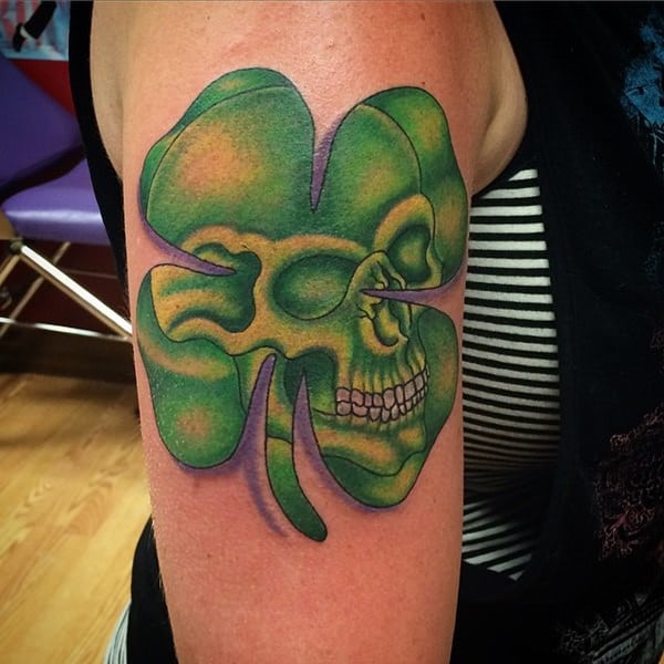 50 Shamrock Tattoo Designs For Men  Ireland Ink Ideas  Shamrock tattoos  Irish tattoos Tattoo designs men