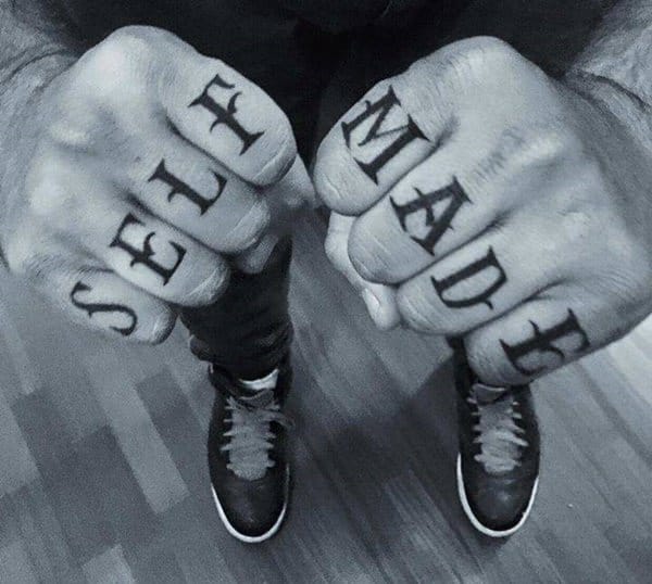 88 Badass Knuckle Tattoos That Look Powerful