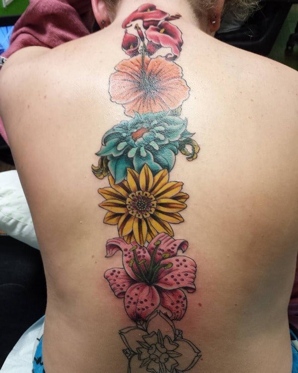 40 Spine Tattoo Ideas for Women  Art and Design