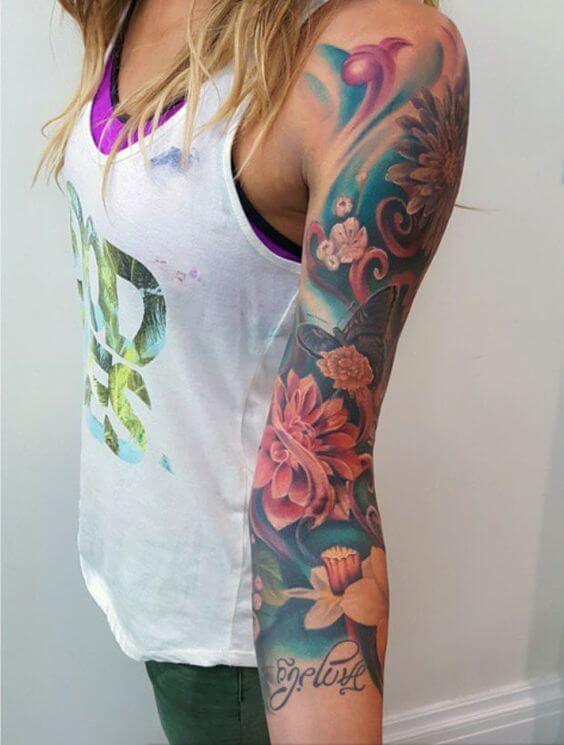 Arm Tattoos for Women - Ideas and Designs for Girls