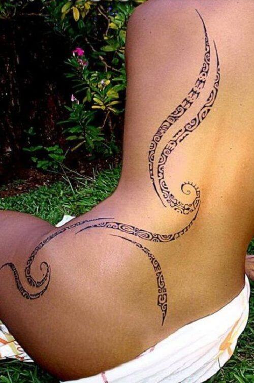 Tribal Tattoos For Women - Ideas And Designs For Girls