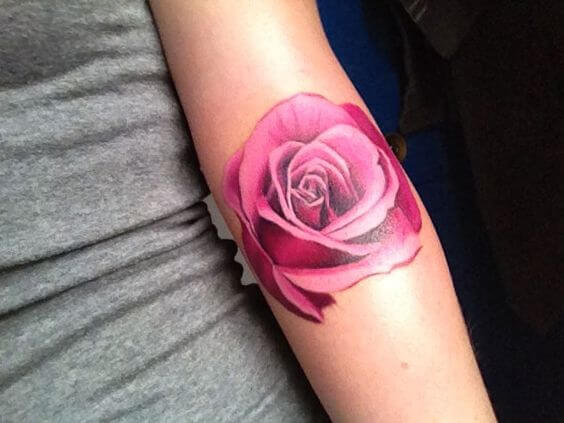 Aggregate 79 pink rose tattoo super hot  thtantai2