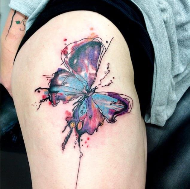 small butterfly tattoo hipTikTok Search