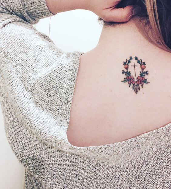 25 Amazing Cross Tattoos for Women  Tattoo Glee