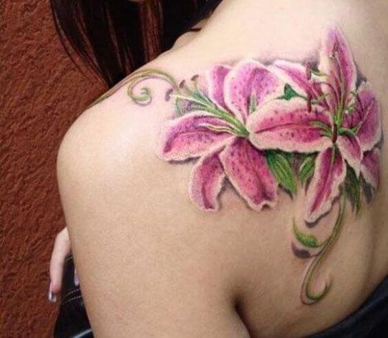 30 Best Lily Tattoos and Their Meanings  Saved Tattoo