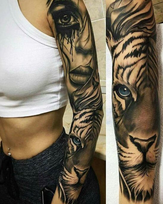 Women ideas for tattoo full sleeve 45 Interesting