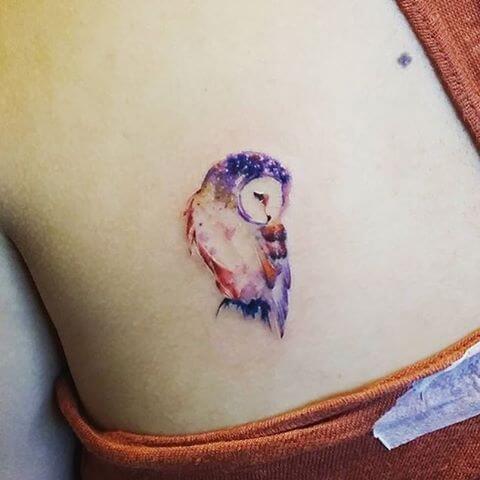 bird hip tattoos for women